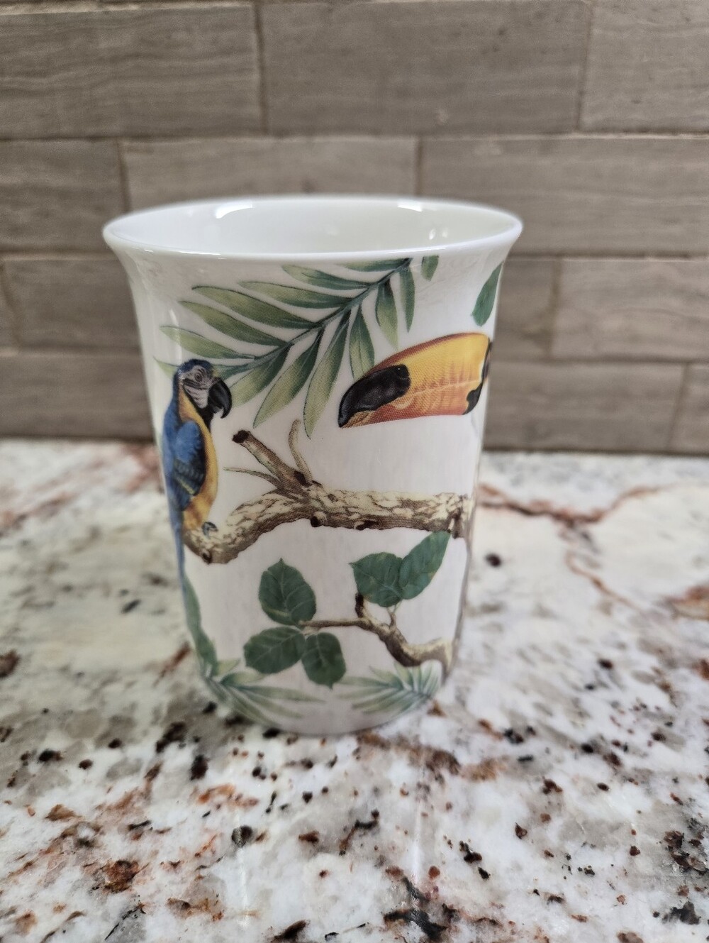 Stechcol Gracie Bone China 10oz Cup With Tucan